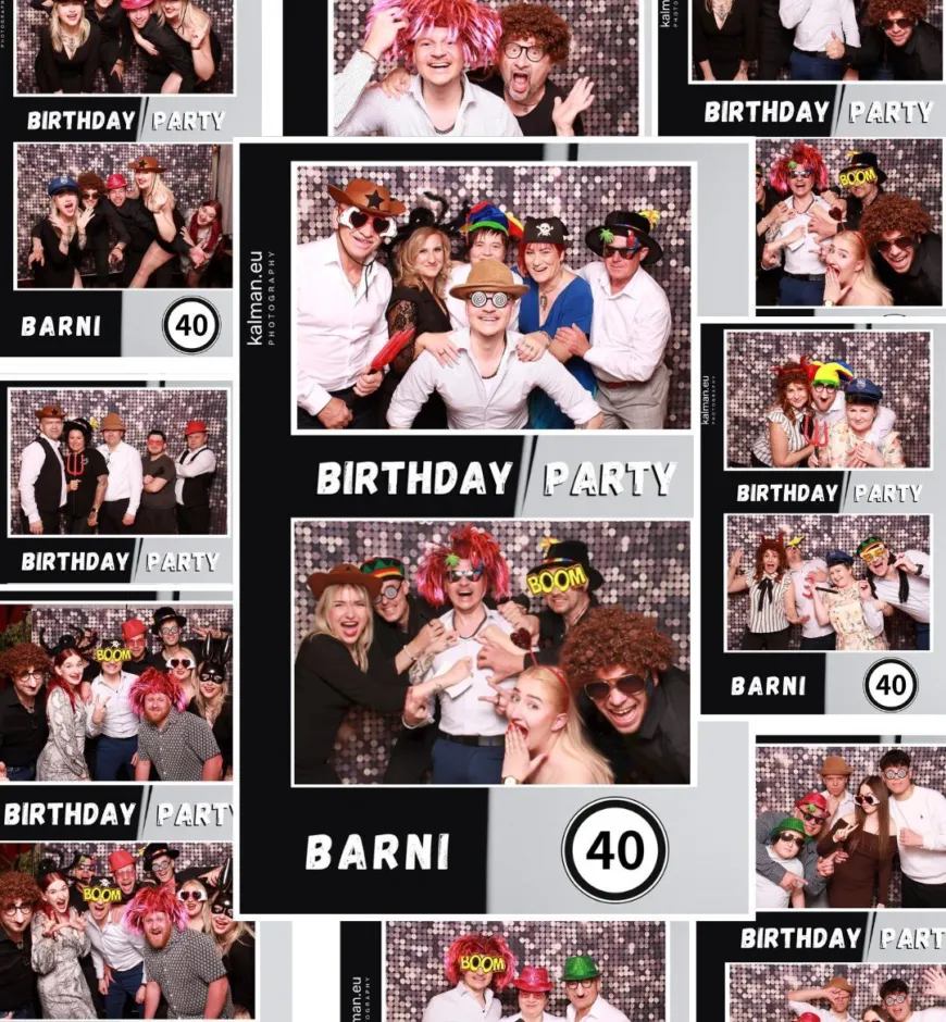 Szulinapi parti fotobox